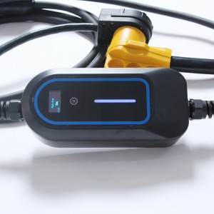 High Quality SAE J1772 Type 1 7KW 32A Level 2 220 – 240V Portable Electric Car Charger With NEMA 14-50