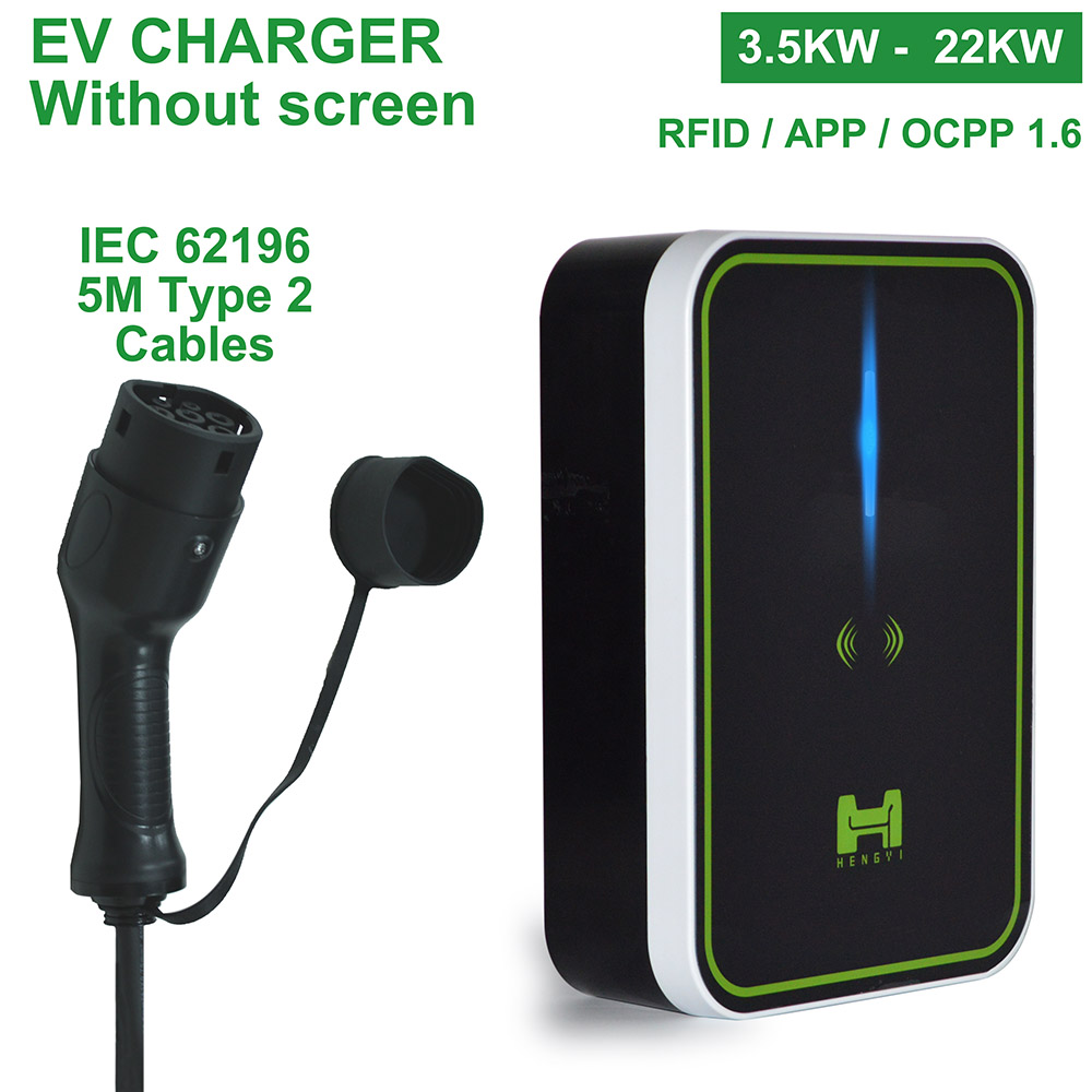 គុណភាពខ្ពស់ AC 3.5KW 7KW 11KW 22KW 16A 32A EVSE ស្ថានីយ៍សាករថយន្តអគ្គិសនី