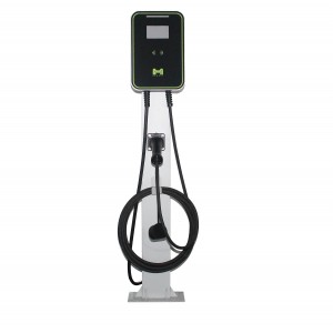 11KW 16A wallmounted home use ev charger na may type 2 charging cable