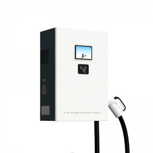 20KW 30KW สถานีชาร์จรถยนต์ไฟฟ้า OCPP สมาร์ทโฮมติดผนังกลางแจ้ง Fast DC EV Charger