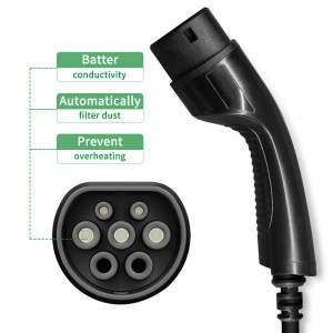 HENGYI 1PHASE 32A Type 2 Open End EV Charging Cable 5M