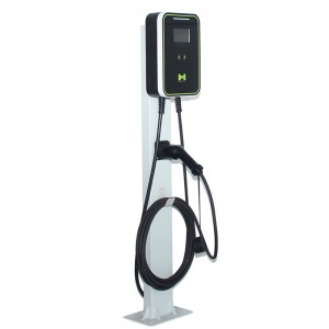IEC61851 Mode 3 EV Charger (3.5KW,7KW,11KW,22KW) With 16.4FT IEC 62196 charging cable