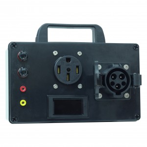 Hengyi Thiết bị kiểm tra sạc ev ổ cắm loại 1 50A di động