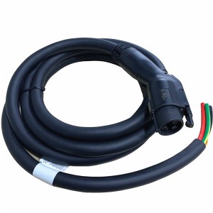 Certificado UL 70A 80A J1772 Tipo 1 Cable de extensión del conector EV J1772