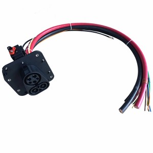 CCS Combo 1 Soketi 80A 150A 125A 200A DC Fa'atauga Saosaoa CCS1 Inlets