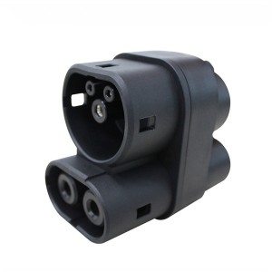 CCS Ubwoko bwa 2 kugeza Ubwoko 1 Adaptor CCS Combo 2 Adapter DC Yihuta Yumuriro