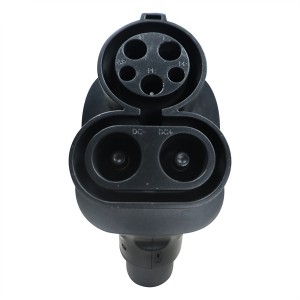 የዲሲ ፈጣን ኃይል መሙያ Plug GBT Gun 200A CCS Combo 1 ወደ GBT Adapter