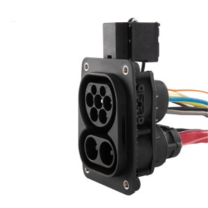 CCS Type 2 Prise Combo 2 Entrées IEC 62196-3 80A 125A 150A 200A DC Prise de Charge Rapide Entrée