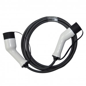 Mataas na Kalidad ng White Color IEC 62196 Type 2 To Type 2 CE TUV Single Phase 7KW 32A EV Charging Cable