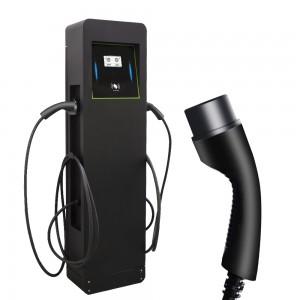 ឧបករណ៍សាកថ្មពីរ 44 Kw Ev Charger Ocpp Iec Wallbox 44kw 32amp Type 2 Fast 44kw Evse Controller ស្ថានីយ៍សាកថ្ម