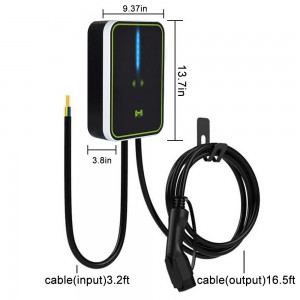 Pamba Yemagetsi Vehicle Charge Station EV Mota Chaja WallBox 3 Phase OEM Type 2 32A RFID APP 22KW EV Charger