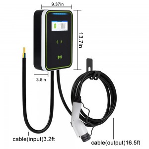 HENGYI 22KW RFID APP Contorl 32A 380V 5M Cable EV Charger para sa Home GB/T Charging Station