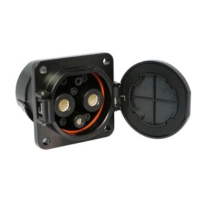 China Manufacture GBT Connector Vehicles Inlets GB/T DC Charging Socket 80A 125A 200A 250A