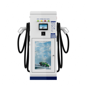 Innbyggt AC+DC All-in-on Gerð CCS Chademo Type2 EV hleðslustafli Rafhleðslustöð fyrir rafbíla
