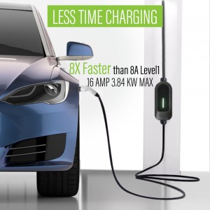 Electric Car Charger 32 amp 1 Phase gbt Portable EV Charging CEE Plug Home Charger 5M කේබල්