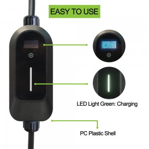 HENGYI Electric Vehicle GB/T Portable EV Charger Charging Box Cable 32A Switchable EVSE CEE plug Кабел за автомобилна станция за зареждане