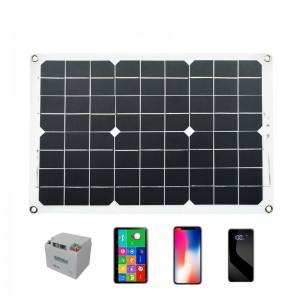 Les fabricants ont personnalisé les panneaux de charge solaires mobiles extérieurs Panneau solaire portable 18W