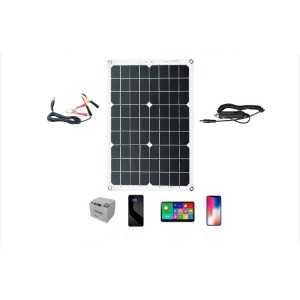 Les fabricants ont personnalisé les panneaux de charge solaires mobiles extérieurs Panneau solaire portable 18W