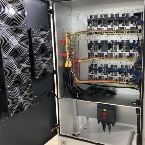 20kW 1000V DC DC/MPPT Su'e Malosi'i EV Fa'atonu Module mo le 100KW DC Fa'asa'o Saosaoa nofoaga