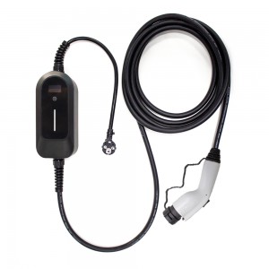 EV Charger GBT טשיינאַ 16A 3.5KW פּאָרטאַטיוו אַדזשאַסטאַבאַל עלעקטריק קאַרס היים טשאַרדזשינג 5M קאַבלע שוקאָ צאַפּן