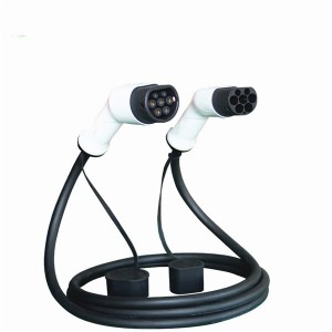 ខ្សែសាកបីដំណាក់កាល 22kW 32A ប្រភេទ 2 ទៅ Type 2 EV សម្រាប់ស្ថានីយ៍សាក EV