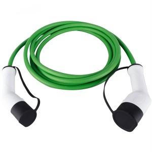 I-EV Charging Cable 3.6kW 16A ev itshaja uhlobo 2 ukuya kuhlobo lwesi-2