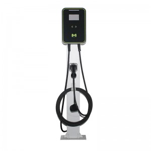 Jumlada IP55 AC 380V 22KW 32A dajiyeyaasha ganacsi ee leh OCPP 1.6