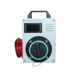 Portable ev charger tester equipment na may type 2 socket