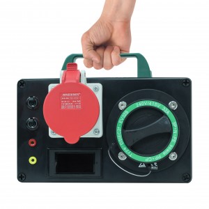 Portable type 2 socket ev charging tester equipment