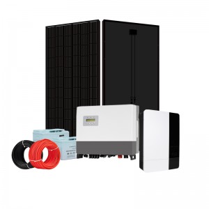 Système d'alimentation solaire à faible coût TUV BIS 5kw 10kw prix du système pv résidentiel Système d'alimentation solaire