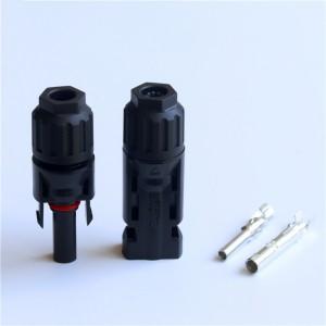 IP67 پنروڪ 30A DC 1000V 2.5mm2 4mm2 6mm2 شمسي ڪيبل ڪنيڪٽر شمسي پي وي سسٽم لاءِ