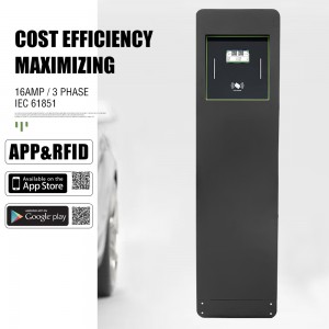 EV Charger Factory Manufacturer Ocpp HENGYI Type 2 socket 32a 1 Phase 14kw Fast Electric Charging Station EV Car Charger