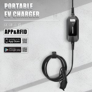 HENGYI Portable EV Charger Wallbox 32A Type2 Charging Cable Type2 Cord IEC61851 CEE plug Electric Car Charging Station