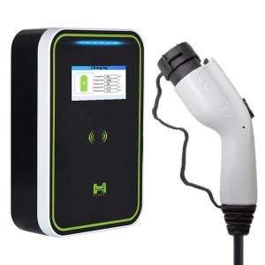 EV Charger 32A 3 phase Electric Vehicle Charging StationS 22kw gbt With Type A+6 protection Safety Home Use