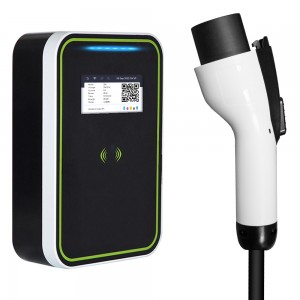 EV Charging Station Cable 16A Electric Vehicle Car Charger EVSE Wallbox Wall Mount gbt Cable Level 2 240V 11KW
